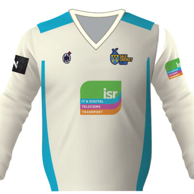 Sweater - White Long Sleeve Thumbnail